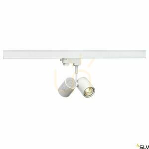 Skenstrålkastare SLV BIMA II 2xGU10 3-fas vit 152231 small 2
