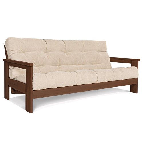 Kontrollera Bäddsoffa WoodMan Mexico bokträ skandinavisk stil WUA-00629