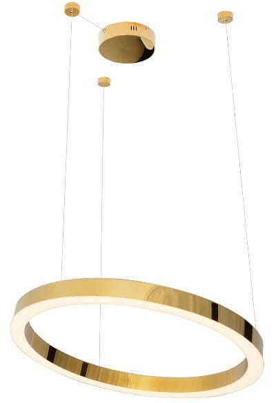Kontrollera Pendant Light Max Light Luxury P0369D Gold LED 70 cm Pendant Light Max Light Luxury P0369D Gold LED 70 cm