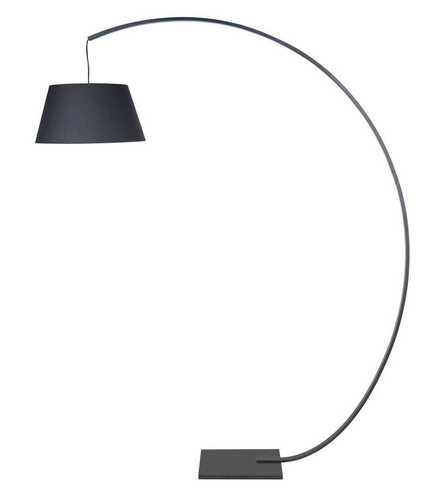 Kontrollera Golvlampa Max Light Celia F0046 svart 212 cm E27