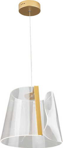 Kontrollera Pendant Light Max Light Seda P0384 Gold LED 31 cm