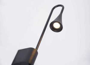 Vägglampa Max Light Comet W0280 svart LED 80 cm small 1