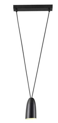 Kontrollera Pendant Light Max Light Sistema P0400 Black Metal G9
