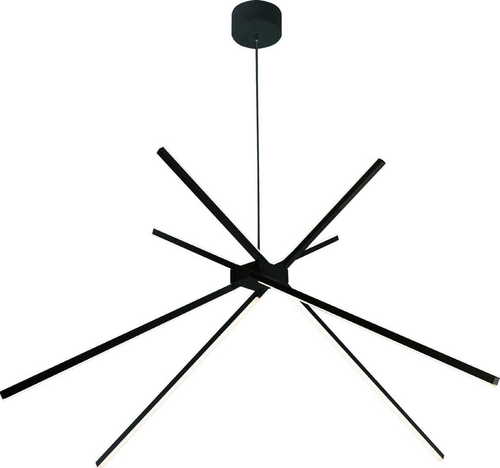 Kontrollera Takpendel Max Light Spider P0412 svart LED 33 W 114 cm