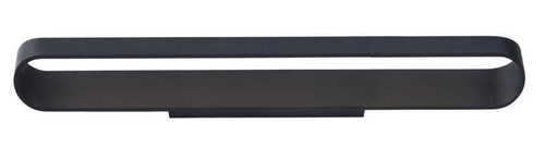 Kontrollera Vägglampa Max Light Zafira W0279 svart metall LED 41 cm