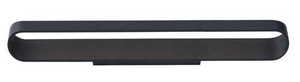 Vägglampa Max Light Zafira W0279 svart metall LED 41 cm small 0