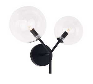 Vägglampa Max Light Lollipop W0277 svart 2xG9 small 0