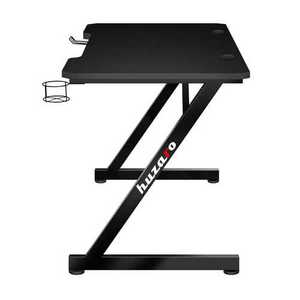 Huzaro Hero 2.5 svart gamingbord 120 × 60 cm small 1