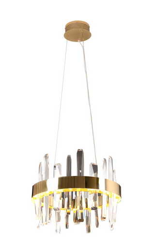 Kontrollera Pendant Light Max Light Prince P0420 Gold 40 cm