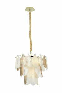 Pendant Light Max Light Arwena P0417 Gold 7-Light 50 cm small 0