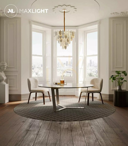 Taklampa Max Light Arwena P0418 guld 15xE14 80 cm small 5