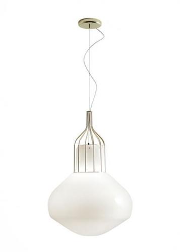 Kontrollera Hängande lampa Fabbian Aérostat 43 cm - förgylld mässing - F27A13 19