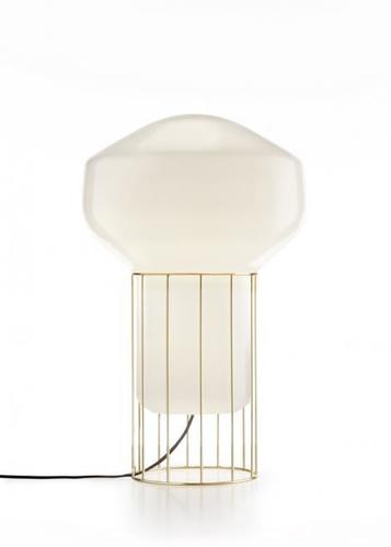 Kontrollera Fabbian Aérostat bordslampa 53cm - förgylld mässing - F27B03 19