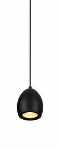 Pendant Light Max Light Comet Round Black LED 7 cm P0433 small 2