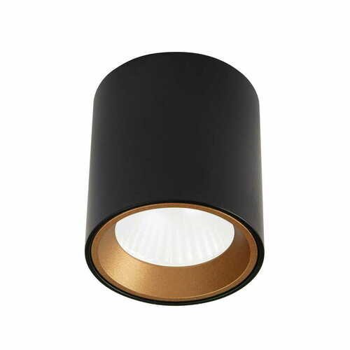 Kontrollera Plafond Max Light TUB C0211 svart 6 cm LED 7W rund