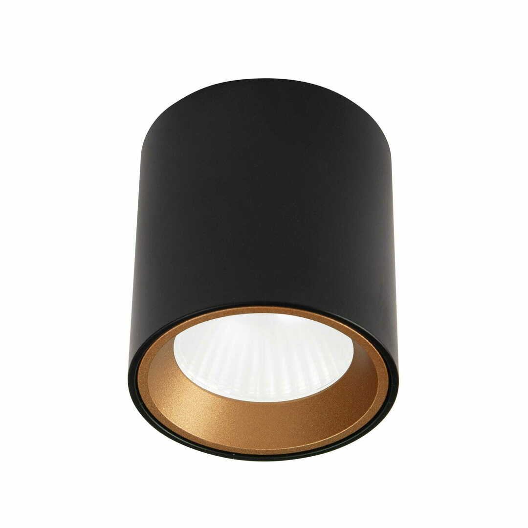 Kontrollera Plafond Max Light TUB C0211 svart 6 cm LED 7W rund Plafond Max Light TUB C0211 svart 6 cm LED 7W rund