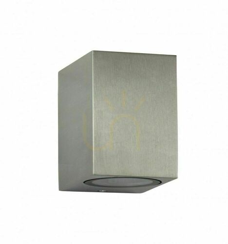 Kontrollera Utomhusvägglampa SU-MA MINI 5001 BR GU10 borstad aluminium IP44