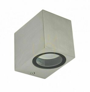 Utomhusvägglampa SU-MA MINI 5001 BR GU10 borstad aluminium IP44 small 0