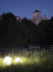 LUNA BALLS Trädgårdsbollset 20/30/40 cm – LED E27, UV-beständiga small 10