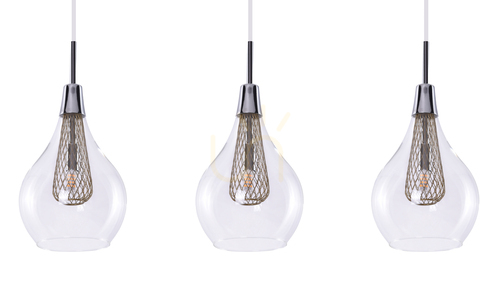 Kontrollera Hängande lampa Azzardo ELEKTRA 3 LINE