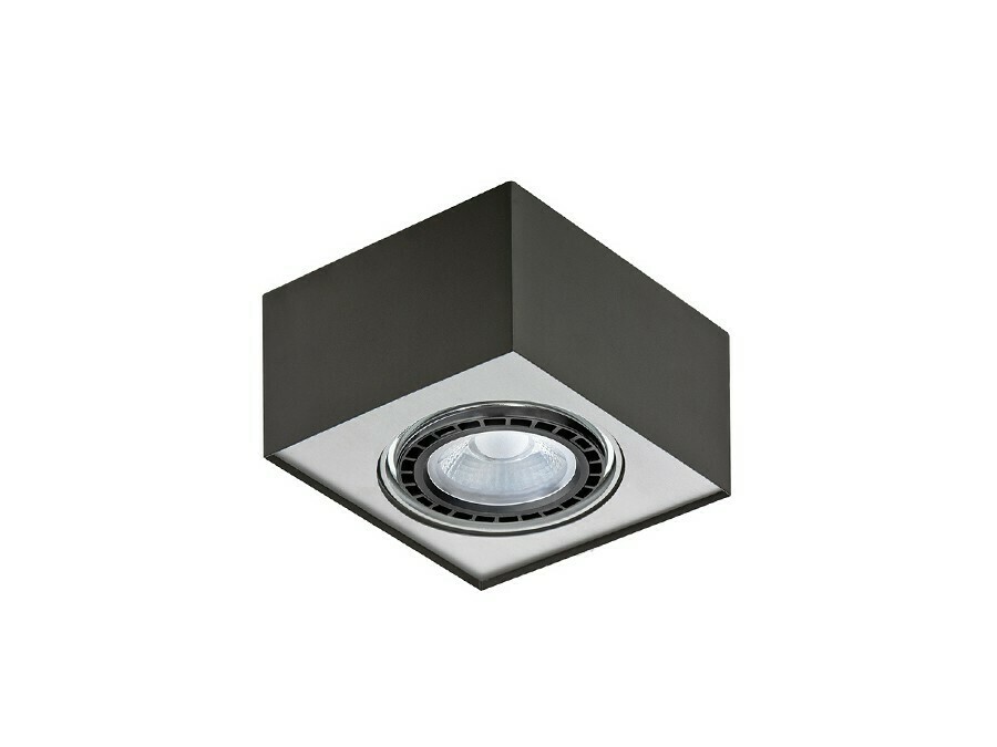 Downlight Azzardo PAULO 1 230V SVART / ALU