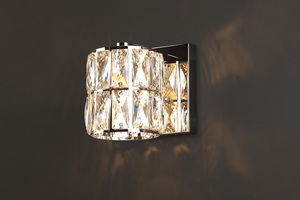 Vägglampa Max Light Diamante I W0205 krom glas/metall G9 0 Vägglampa Max Light Diamante I W0205 krom glas/metall G9 small 0