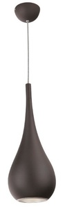 Pendant Light Max Light DROP P0233 Black Metal 20 cm small 0