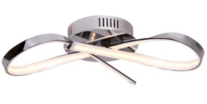 Plafond Max Light Infinity LED krom 45 cm C0099 small 0
