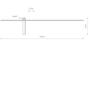 Vägglampa med strömbrytare IMPULSE LED L 8117 Nowodvorski small 3