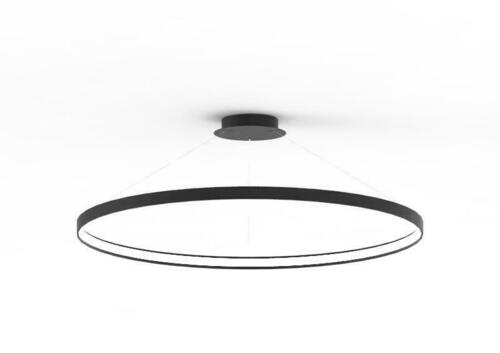Kontrollera Hängande lampa La0722 / 1 Bk Circle Fi 1100mm. Linans längd H2,5m