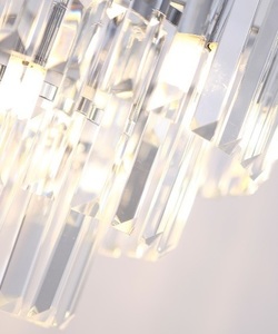 Pendant Light Max Light Monaco 9-Light Chrome Glass 42 cm P0259 small 1