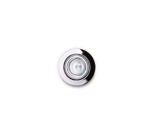 Kontrollera Inbyggd halogenarmatur Max Light Fine H0038 krom GU5.3 Ø9,5 cm