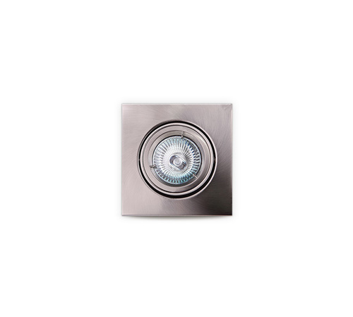 Kontrollera Inbyggd armatur Max Light Fine H0040 borstad metall 9,5x9,5 cm GU5.3 50W