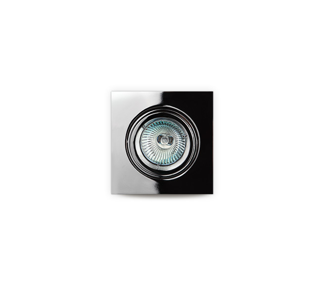 Kontrollera Inbyggd halogenarmatur Max Light Fine H0041 krom GU5.3 Ø9,5 cm Inbyggd halogenarmatur Max Light Fine H0041 krom GU5.3 Ø9,5 cm