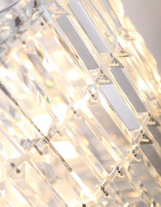 Pendant Light Max Light Puccini P0266 Chrome Glass Metal 40 cm 11-Light small 3