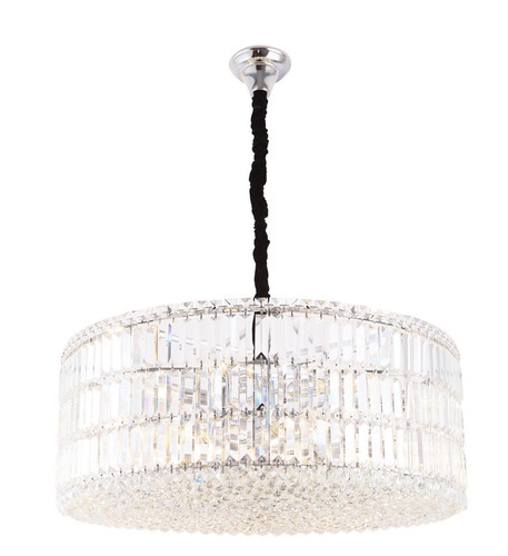 Kontrollera Pendantlampa Max Light Puccini P0268 krom kristall 80 cm