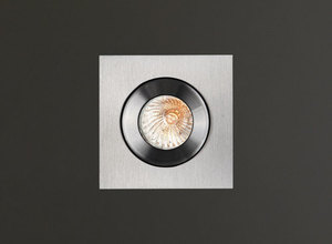 Infälld aluminiumarmatur Max Light SHOWER H0004 1×GU5.3 max. 35 W 12 V IP44 small 0