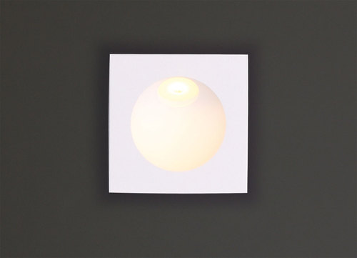 Kontrollera Inbyggd armatur Max Light TIME H0073 vit 8 cm LED 2W 3000K IP54