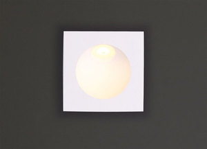 Inbyggd armatur Max Light TIME H0073 vit 8 cm LED 2W 3000K IP54 small 0