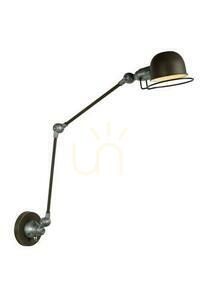 Lucide HONORE brun vintage vägglampa metall E14 45252/11/97 small 6
