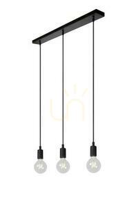 Pendellampa Lucide FIX svart 3-ljus E27 75 cm 08408/03/30 small 3