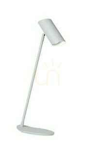 Skrivbordslampa Lucide Hester, vit metall, GU10 19600/01/31 small 4