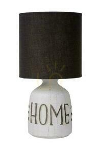 Bordslampa Lucide COSBY vit keramisk bomull Japandi 47503/81/31 small 1