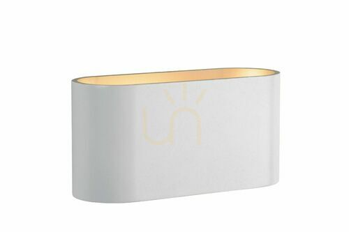 Kontrollera Lucide XERA vit vägglampa aluminium 16 cm 23254/01/31