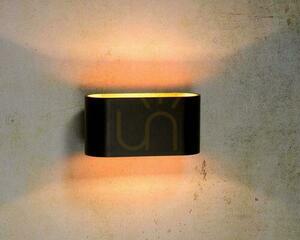 Lucide XERA vägglampa svart guld 16 cm aluminium 23254/01/30 small 3