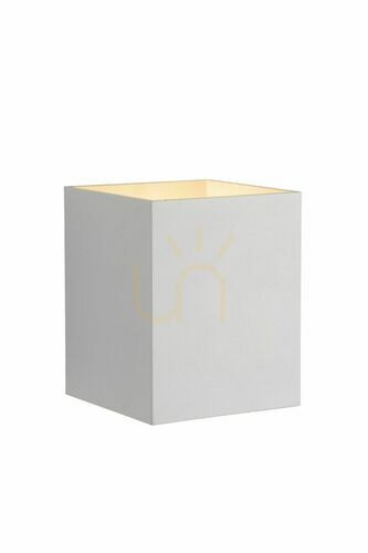 Kontrollera Vägglampa Lucide XERA vit aluminium 23253/01/31