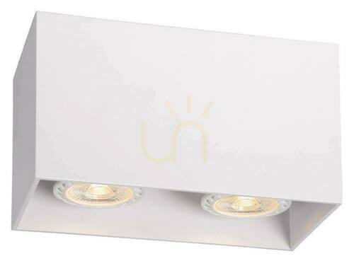 Kontrollera Downlight Lucide BODI vit 2xGU10 50W IP20 09101/02/31