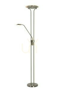 Lucide CHAMPION-LED golvlampa silver LED dimbar 19792/24/12 small 0