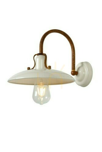 Kontrollera Lucide RÖMER vägglampa beige metall E27 30276/01/38