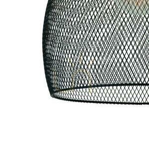 Pendellampa Lucide MESH svart metall 28 cm 43404/28/30 small 5